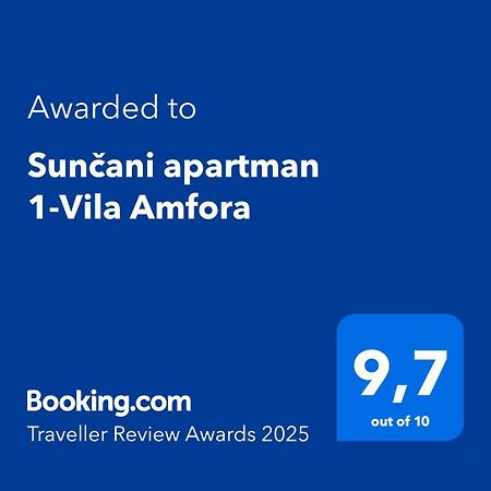 Suncani Apartman 1-Vila Amfora Будва Екстер'єр фото